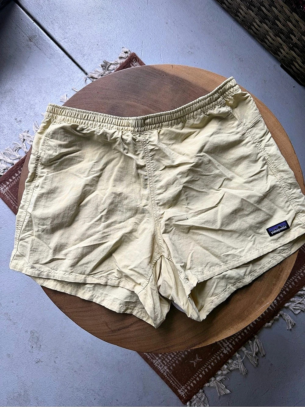 Patagonia Baggies Shorts - 5" yellow Athletic Shorts